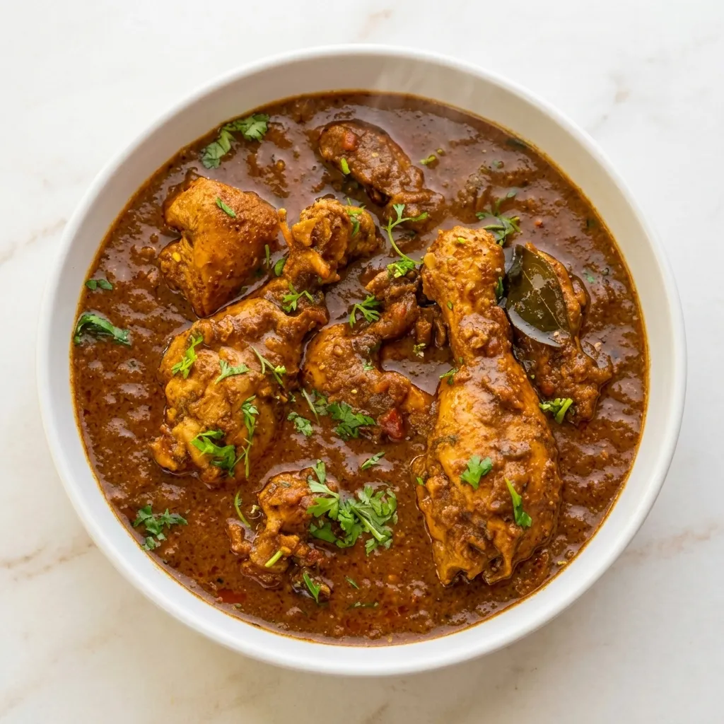 Chicken Chettinad at Virsa Sweets & Restaurant in Beaumont, AB