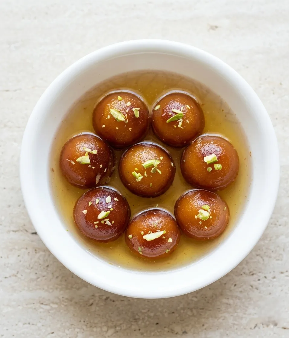 Gulab Jamun at Virsa Sweets & Restaurant in Beaumont, AB